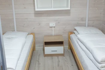 KORMORAN - Chalet Świerk, chambre 1 au rez-de-chaussée